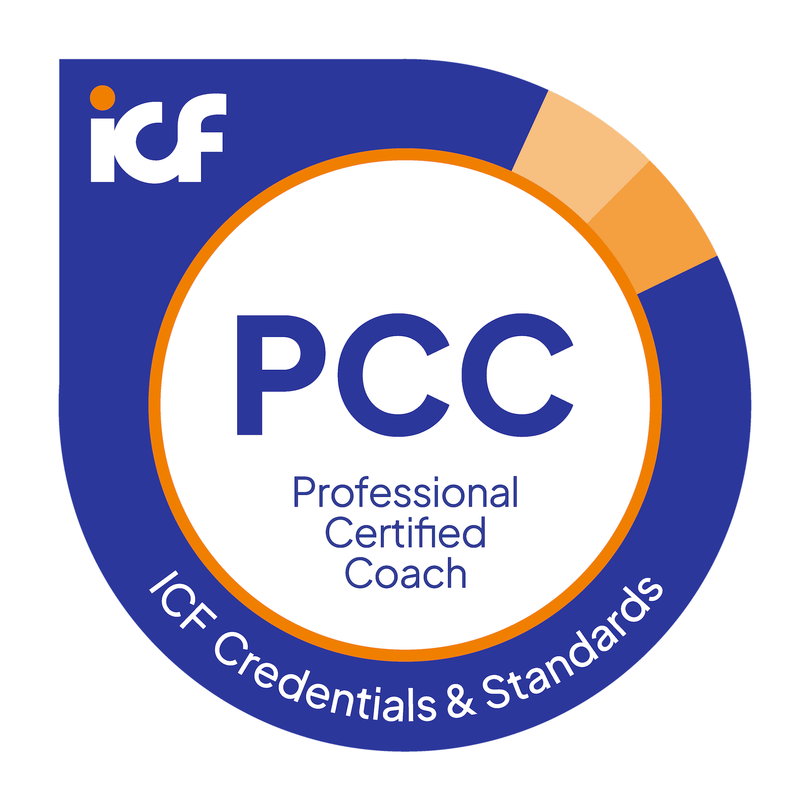 ICF Professional Certified Coach badge